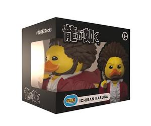 TUBBZ: Like a Dragon - Ichiban Kasuga Rubber Duck Collectable Toy 9 cm | Official Like a Dragon Merchandise - Boxed Vinyl Figure, Ijincho Hero, Gaming Fan Decor & Novelty Duck Gift