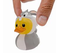TUBBZ: Looney Tunes - Bugs Bunny Mini Rubber Duck Collectable Toy 5 cm | Official Looney Tunes Merch - Mini Vinyl Figure with Bathtub Display, Cartoon Icon, Fan Decor & Novelty Duck Gift