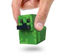 TUBBZ: Minecraft - Creeper Mob Mini Rubber Duck Collectable Toy 5 cm | Official Minecraft Merchandise - Mini Vinyl Figure with Bathtub Display, Hostile Mob, Gaming Fan Decor & Novelty Duck Gift
