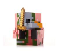 TUBBZ: Minecraft - Zombified Piglin Boxed Edition Rubber Duck Toy 9cm | Officially Licensed Minecraft Merchandise - Boxed Zombified Piglin Vinyl Figure, Video Game Character & Fan Gift