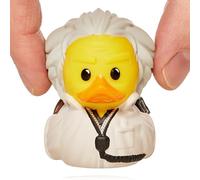 TUBBZ Mini Doc Brown Collectible Vinyl Rubber Duck Figure - Official Back to the Future Merchandise - Retro Action Movies & TV