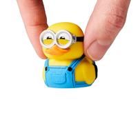 TUBBZ: Minions - Bob Despicable Me Mini Rubber Duck Collectable Toy 5 cm | Official Minions Merchandise - Mini Vinyl Figure with Bathtub Display, Funny Character, Fan Decor & Novelty Duck Gift