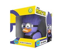TUBBZ: Minions - Evil Purple Minion Rubber Duck Collectable Toy 9 cm | Official Minions Merchandise - Boxed Vinyl Figure for Display, Funny Character, Fan Decor & Novelty Duck Gift
