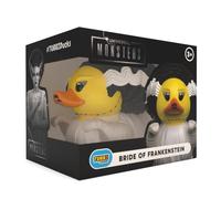 TUBBZ Monsters Bride of Frankenstein Rubber Duck Boxed 9cm | Official Universal Monsters merchandise, Bride of Frankenstein Boxed duck in display box. Gift for classic horror fans.