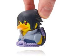 TUBBZ: Naruto - Sasuke Uchiha Clan Mini Rubber Duck Collectable Toy 5 cm | Official Naruto Merchandise - Mini Vinyl Figure with Bathtub Display, Uchiha Ninja, Manga Fan Decor & Novelty Duck Gift