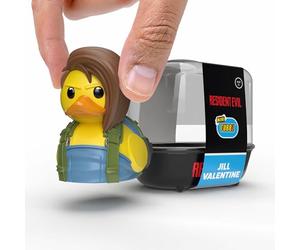 TUBBZ Resident Evil Jill Valentine Rubber Duck Collectible Toys Mini 5cm | Official licensed product of Resident Evil Horror Games, Mini Jill Valentine Vinyl Duck with bathtub, for décor & gifts