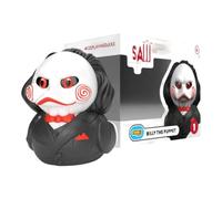 TUBBZ: Saw - Jigsaw Billy The Puppet Rubber Duck Collectable Toy 9 cm | Official Saw Merchandise - Boxed Vinyl Figure for Display, Jigsaw Horror Character, Fan Decor & Novelty Duck Gift
