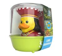 TUBBZ: Shrek - Lord Farquaad Duloc Mini Rubber Duck Collectable Toy 5 cm | Official Shrek Merchandise - Vinyl Figure with Bathtub Display, Royal Villain, Movie Fan Decor & Novelty Duck Gift