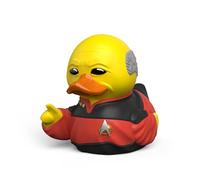 TUBBZ: Star Trek - Jean-Luc Picard Mini Rubber Duck Collectable Toy 5 cm | Official Star Trek Merch - Mini Vinyl Figure with Bathtub Display, Starfleet Captain, Sci-Fi Fan Decor & Novelty Duck Gift