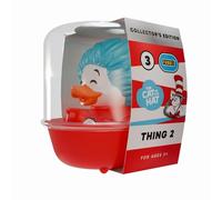 TUBBZ Collectors Edition: The Cat in the Hat - Thing 2 Cosplaying Rubber Duck Vinyl Figure - Official Collectible for Fans of Dr Seuss