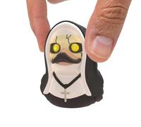 TUBBZ The Nun Rubber Duck Horror Merch Collectible Mini 6cm | Official The Nun merchandise, The Nun Mini duck with mini bathtub. Gift for horror fans and collectors.