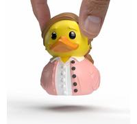 TUBBZ: The Office - Pam Beesly Mini Rubber Duck Collectable Toy 5 cm | Official The Office Merch - Mini Vinyl Figure with Bathtub Display, Sitcom Character, Fan Decor & Novelty Duck Gift