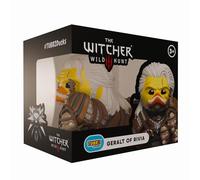 TUBBZ: The Witcher - Geralt of Rivia Rubber Duck Collectable Toy 9 cm | Official The Witcher Merchandise - Boxed Vinyl Figure for Display, Monster Hunter, Fantasy Fan Decor & Novelty Duck Gift