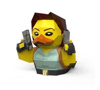 TUBBZ: Tomb Raider Lara Croft Adventurer Rubber Duck Collectable Toy 9 cm | Official Tomb Raider Merchandise - Boxed Vinyl Figure for Display, Gaming Adventurer, Fan Decor & Novelty Duck Gift