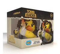 TUBBZ Boxed Edition: Tomb Raider - Lara Croft Survivor Cosplaying Rubber Duck Vinyl Figure - Official Collectible for Fans of Tomb Raider