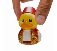 TUBBZ: Türkiye Turkish Souvenir Mini Rubber Duck Collectable Toy 5 cm | Mini Vinyl Figure with Bathtub Display - Turkish Travel Keepsake, Souvenir Decor & Novelty Duck Gift