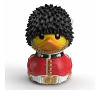 TUBBZ: UK - British Royal Kings Guard Mini Rubber Duck Collectable Toy 5 cm | Mini Vinyl Figure with Bathtub Display - London Royal Guard, British Souvenir, Union Jack Decor & Novelty Duck Gift