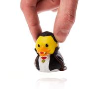 TUBBZ: Universal Monsters - Dracula Mini Rubber Duck Collectable Toy 5 cm | Official Universal Monsters Merch - Mini Vinyl Figure with Bathtub Display, Classic Vampire, Gothic Decor & Novelty Duck Gift
