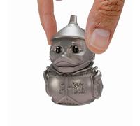 TUBBZ: Wicked - Tin Man Mini Rubber Duck Collectable Toy 5 cm | Official Wicked Merchandise - Mini Vinyl Figure with Bathtub Display, Oz Character, Theatre Fan Decor & Novelty Duck Gift