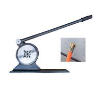 Tube Bender 6 Teeth/8 Teeth Hydraulic Pipe Crimping Machine, Manual Hose Press Bender for Plastic Cutting Machinery(8 Teeth)