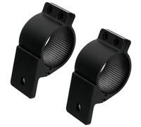 Tube Clamp, 1 Pair Roof Rack Mounting Brackets, 3 Inch Aluminium Alloy Tube Clamp Mounting LED Square Round Work Light & Light Bar for Road ATV UTV Boat
