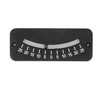 Tube Clinometer Horizontal Micro Angle Tester, Tube Clinometer Angle Clinometer Inclinometer, 25 to 25 Degree Level Slope Indicator for Woodworking RV Leveling