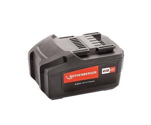 Tube Crimper Li-Ion Battery (18 V/4 Ah) 4000 A