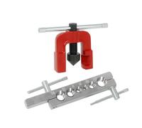 Tube Cutter Flaring Tool Kit Tube Expander Expansion Mouthparts Pipe Cutter Reamer Device for Copper Tube Flaring Tools 3-28mm for Copper, Aluminum and Other Soft Metals(1PC Metric)