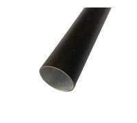 Tube Metal Tubing, 1pcs Black Color Aluminum Pipe Tube Outer Diameter 6mm to 30mm Hard Straight Painted Surface Tolerance 0.3mm(49CM-OD20 ID16MM)