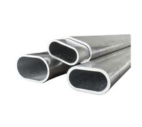 Tube Metal Tubing, 1pcs Flat Oval Aluminum Alloy tubing Telescopic Pipe Length 30x10x1.5 30x15x1. 30x16x2 30x20x1. 36x16x1.7 40x15x1. 40x20 45x25 mm(45x25x1.2mm,50cmx1)