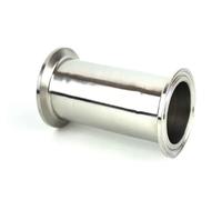 Tube O/D 51mm Length 8" Tri Clamp 2" Spool Tube 64MM Ferrule Flange for