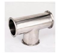 Tube O/D 89mm Tri Clamp 3.5" Ferrule O/D 106mm Tee 304 Stainless Steel Connector Pipe Fitting