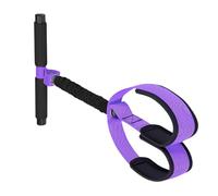 Tube Pedal Resistance Device | Stretch Exercise & Workout Device - Home Fitness Arm & Waist Trainer Pedal Strap | for Women Men Home Office Gym Strength Training Full Body Fitness
