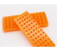 Tube Rack Double Panel 60 Positions Polypropylene for Microcentrifuge Tubes 0.5/1.5ml (Pack of 2)