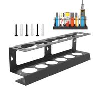 Tube Rack Organizer - Heavy-Duty Grease Can Holder, Stable Wall-Mount Design, Easy Access Storage Module | Practical Setup for Garage Workshop Automotive Sealing Silicone Maintenance Repair Tool