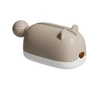 Tube Roller Squeezer - 3.78x1.69x1.69in Toothpaste Roller Dispenser, Abrasion Resistant PP Tool, Easy Use Tube Squeezer for Kitchen Bathroom | Wall Mounted Holder Clip Wide Application Convenient Desi