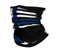 Tube Scarf America Flag And Finland Flag White Half Face Headwear Uv Protection Novelty Neck Gaiter Multifunctional Neck Gaiters For Hunting Fishing Jogging 25X50 Cm