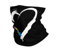 Tube Scarf Autism Is Not A Tragedy Magic Headband Balaclava Half Face Headwear Multifunctional Half Face Scarf For Tennis Jogging Skiing 25X50 Cm