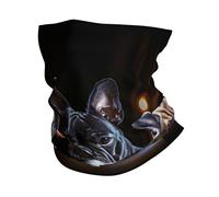 Tube Scarf Cute Funny French Bulldog Dogs Playing Vintage White Neck Gaiters Balaclava Magic Headband Uv Protection Novelty Neck Gaiter For Jogging Fishing Skiing 25X50 Cm