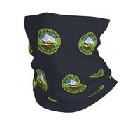 Tube Scarf Flag Of The Muscogee Creek Nation Balaclava Half Face Headwear Windproof Half Face Scarf For Skiing Jogging Hunting 25X50 Cm