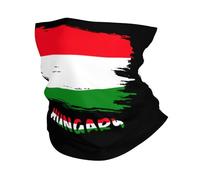 Tube Scarf Hungary Hungarians Flag Half Face Scarf Dustproof Neck Gaiters Uv Protection Novelty Neck Gaiter For Fishing Tennis Jogging 25X50 CM