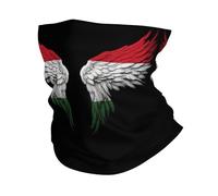 Tube Scarf Hungary Hungarians Flag Wing Half Face Scarf Multifunctional Neck Gaiters Balaclava Novelty Neck Gaiter For Tennis Skiing Jogging 25X50 CM
