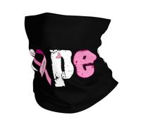 Tube Scarf I Am A Survivor Breast Awareness Hope Half Face Headwear Balaclava Novelty Neck Gaiter Dustproof Magic Headband For Hunting Fishing Tennis 25X50 Cm
