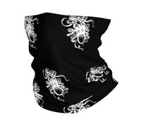 Tube Scarf Kraken Rum Octo Plus Balaclava Half Face Scarf Uv Protection Half Face Headwear For Skiing Fishing Hunting 25X50 Cm