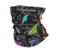 Tube Scarf Math Formula Magic Headband Multifunctional Novelty Neck Gaiter Balaclava Neck Gaiters For Hunting Skiing Tennis 25X50 Cm
