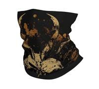 Tube Scarf Moth Deaths Skull Head Horror Vintage Half Face Scarf Balaclava Neck Gaiters Multifunctional Bandana For Fishing Hunting Jogging 25X50 Cm