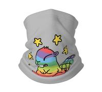 Tube Scarf Rainbow Beaver Stars Balaclava Half Face Scarf Uv Protection Magic Headband For Fishing Hunting Tennis 25X50 Cm