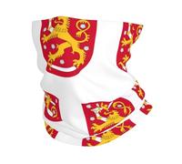 Tube Scarf Republic Of Finland Flag Half Face Scarf Windproof Half Face Headwear Balaclava Neck Gaiters For Jogging Hunting Skiing 25X50 Cm