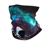 Tube Scarf Sickle Cloak Grim Reaper Galaxy Black Half Face Headwear Balaclava Headband Multifunctional Bandana For Jogging Skiing Tennis 25X50 Cm