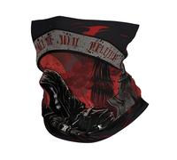 Tube Scarf Sickle Grim Reaper Rock Music Gothic Death Dark Headband Multifunctional Half Face Scarf Balaclava Half Face Headwear For Jogging Skiing Hunting 25X50 Cm